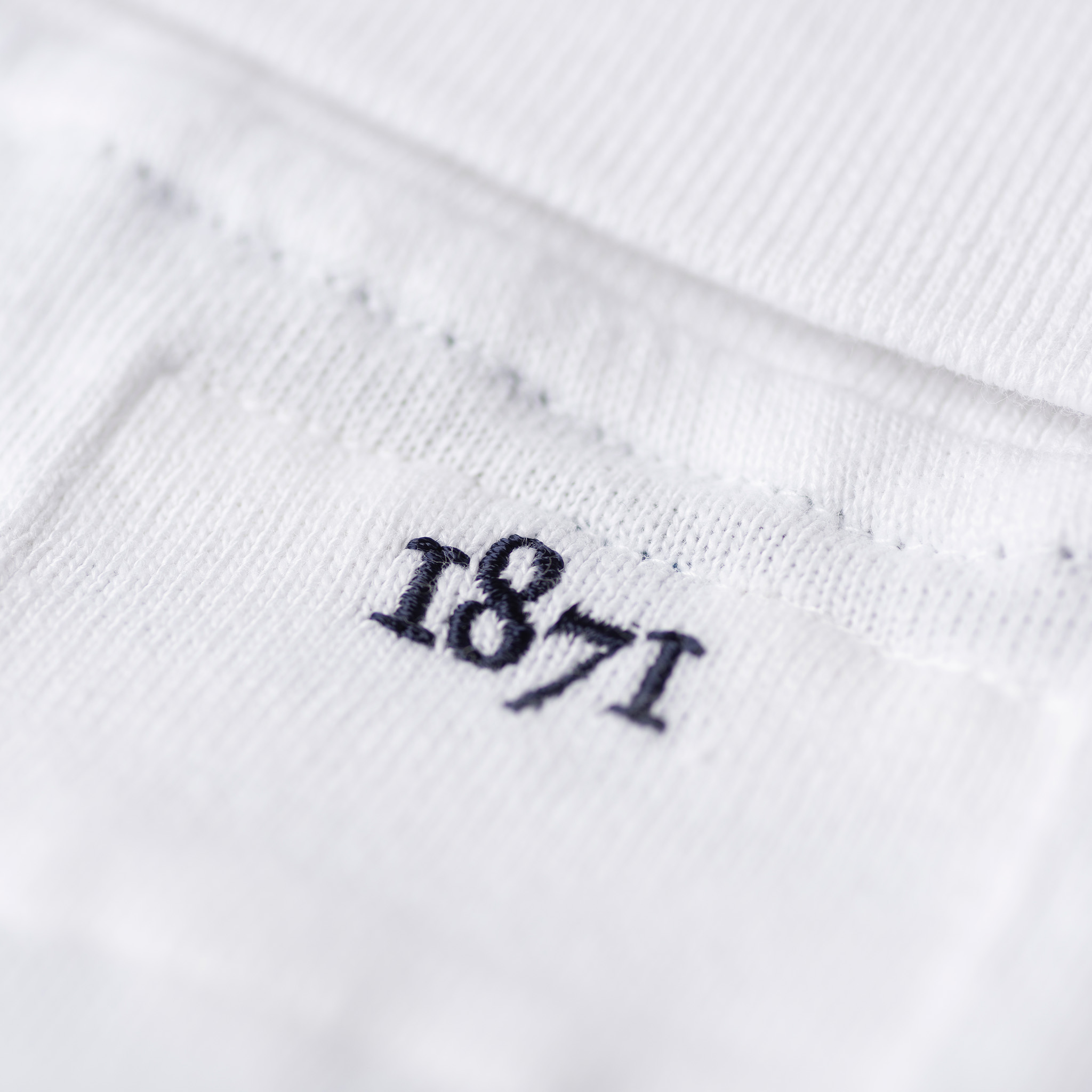 White 1871 Polo Shirt_1871