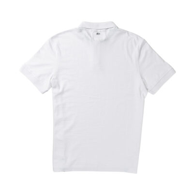 White 1871 Polo Shirts_Back