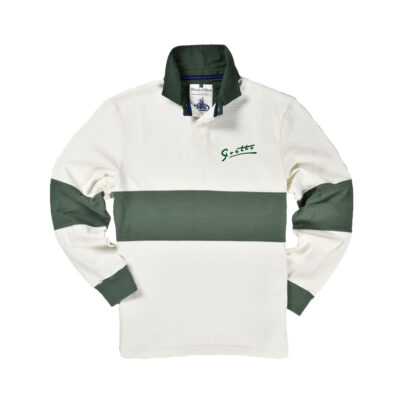 Grotto Rugby Shirt – Green Hoop